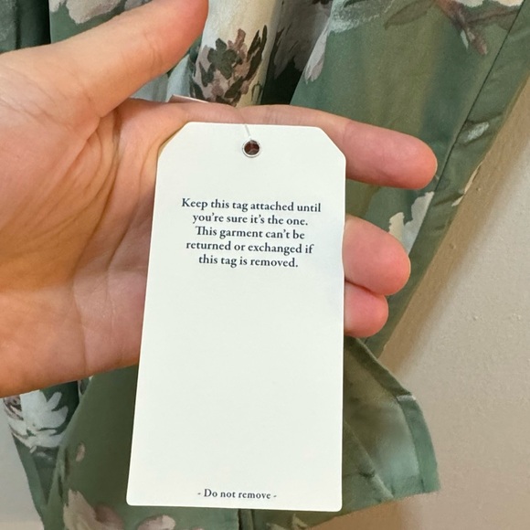 A&F Camille Midi Dress - green floral - Picture 4 of 5